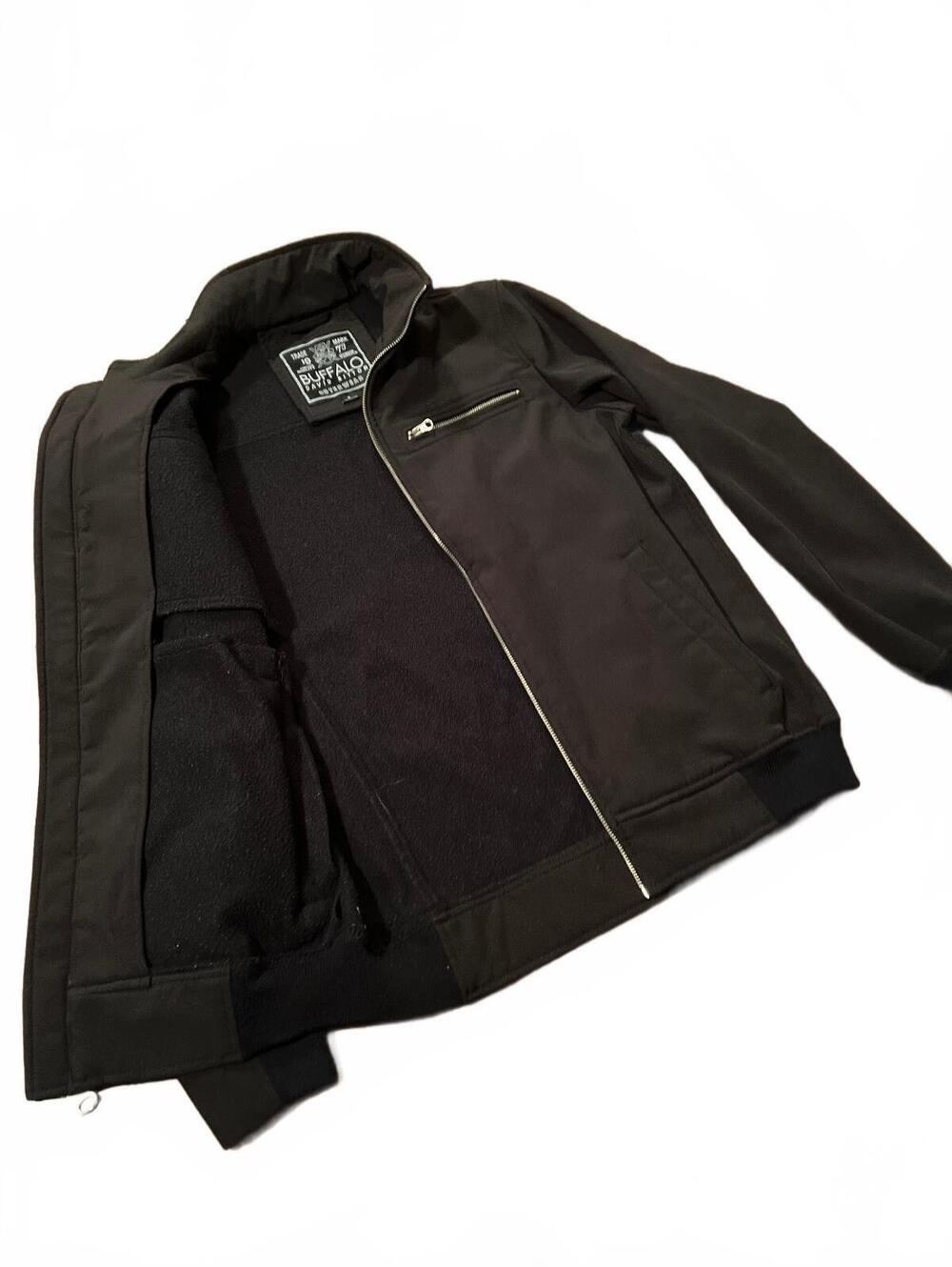 Buffalo David Bitton Men's Black Fleece Jacket Size S